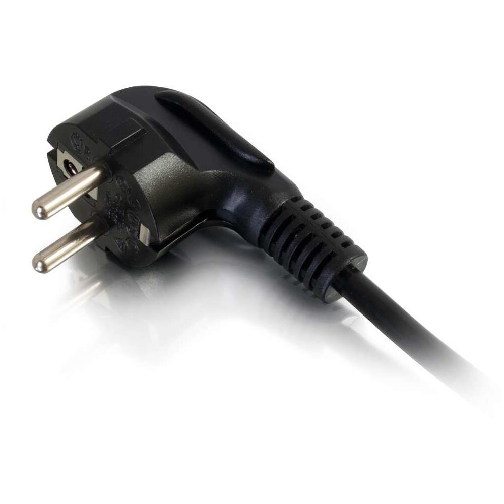 Cbl / 3m CEE 7/7 to IEC 60320 C5 Pwr Cord, CEE7/7 Schuko, C5 coupler, Maschio / maschio, 250V, 3A, 286g - Foto 1